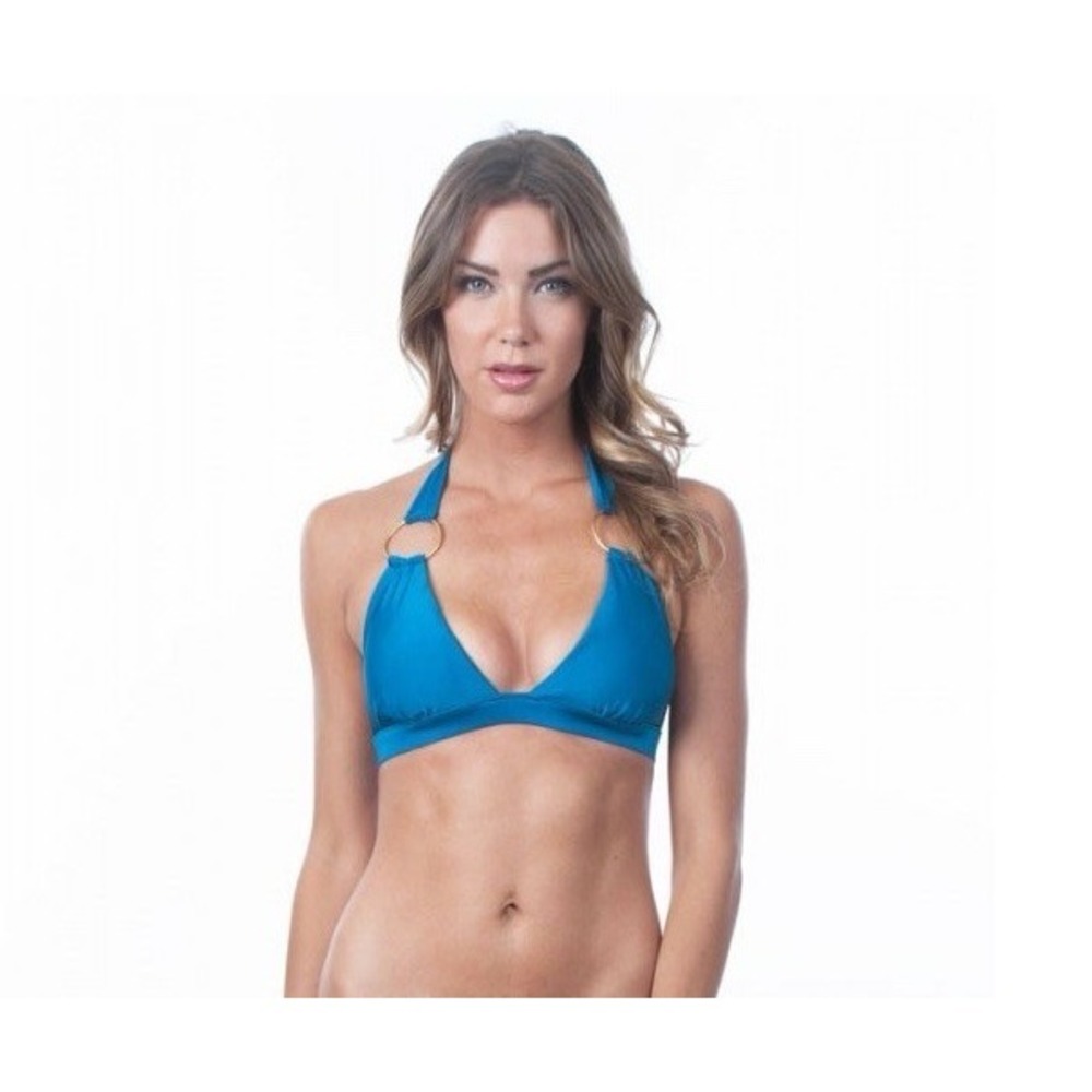NWT Bellissima Blue Top Bra Only  Swimwear ‎ Blue Size L